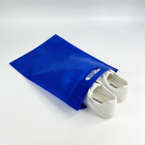 Bolsas de Compra Reutilizables Ecológicas de Tela No Tejida - Bolsas de Compras con Asas Troqueladas Multicolores y Impresión Personalizada - Product Image 4