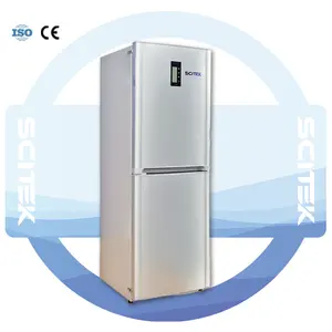 Scitek dược tủ lạnh tủ đông 265L 2 ~ 8 & -10 ~-26 độ điều chỉnh Composite tủ đông