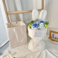 2025 Bouquet de Roses en Peluche pour la Saint-Valentin, la Fête des Mères, la Saison des Diplômes, et Cadeau d'Anniversaire – Bouquet de Jouets en Peluche Tricotés