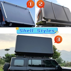 <span class=keywords><strong>Tente</strong></span> de toit de voiture multifonctionnelle à coque dure Abri de camping extérieur Protection UV <span class=keywords><strong>Tente</strong></span> de toit de voiture - Product Image 5