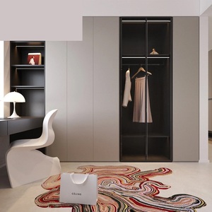 Gabinete de diseño de cocina moderno blanco enfocado en gabinete de almacenamiento de cocina de gabinete de casa entera personalizado - Product Image 3