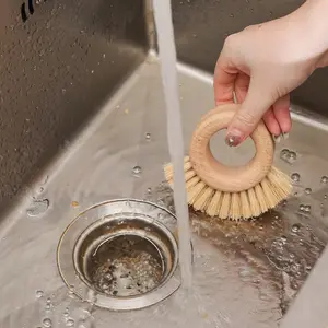 Multi Function Ring Shaped Circle Vegetable Brush Kitchen Mini Brushes