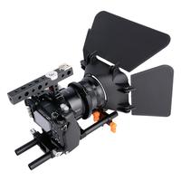 Kit Kamera Video DSLR Handheld Cage Peralatan Pembuatan Film