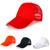 Casquettes et Chapeaux Promotionnels en Mousse 100% Polyester, Casquettes de Sport en Maille pour Homme, Casquette de Baseball avec Logo Personnalisé, Casquette Trucker Vierge
