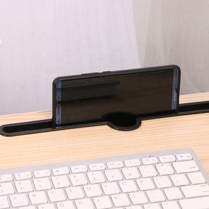 Table pliante pour ordinateur portable avec Ports USB, <span class=keywords><strong>plateau</strong></span> de <span class=keywords><strong>bureau</strong></span> pour ordinateur portable, <span class=keywords><strong>plateau</strong></span> de service pour manger, lire et travailler - Product Image 3