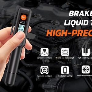 Tira de prueba digital para líquido de frenos DOT3 DOT4 DOT5.1, detector de humedad para líquido de frenos automotriz - Product Image 3