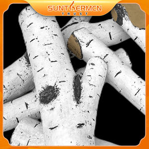 Troncos Falsos de Fibra Cerámica de Abedul para Decoración de Chimeneas de Gas y Uso a Altas Temperaturas - Product Image 5