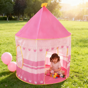 Nuova <span class=keywords><strong>Tenda</strong></span> Giocattolo Glitterata dal Design Colorato e Scintillante per il Gioco delle Principesse - Product Image 4