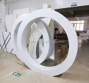 Đám Cưới + Cung Cấp Phông Nền Tròn Đứng Hình Tròn Phông Nền Trắng Acrylic - Product Image 2