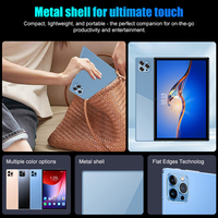 Tablette Tactile de Marque 10,1 Pouces, Usage Professionnel et Domestique, Double WiFi, Carte SIM, Octa Core, 3G+32G, Mt6750, 6000 mAh, Android 9.0, Appels 4G