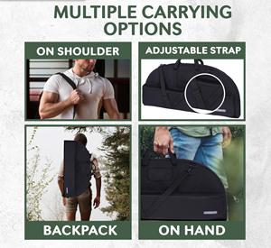 Muestra Gratuita de Funda para Flechas de Arquería Tradicional con Respaldo de Gamuza - Funda para Flechas - Portaflechas - Bolsa de Arquería - Product Image 5