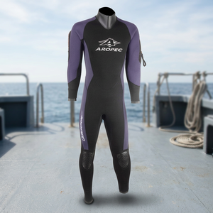 Traje de Neopreno Aropec Elegante de 6mm con Logotipo Personalizado Impreso para Hombres Adultos, Fusión sin Costuras, Semi-Seco, Transpirable, Impermeable, Anti-UV - Product Image 3