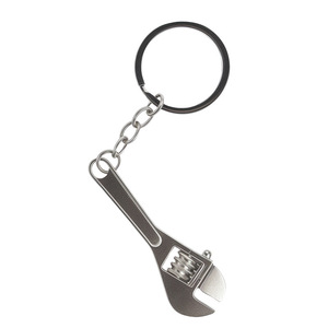 Mini clé à molette réglable en métal, porte-clés, outil d'urgence, cadeau créatif pour voiture, pendentif - Product Image 3