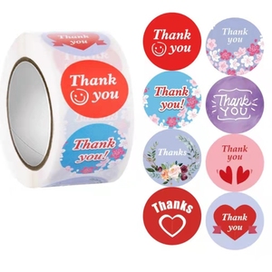 Autocollants personnalisés en lettres de l'alphabet, étiquettes imperméables en PVC, emballage industriel, adhésif recyclable, décorations de fête, étiquettes de <span class=keywords><strong>mariage</strong></span> - Product Image 5