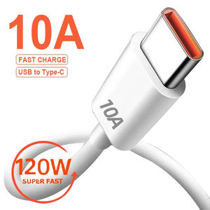 Cable USB tipo C, Cable de <span class=keywords><strong>carga</strong></span> rápida <span class=keywords><strong>10A</strong></span>, línea USB para teléfono móvil para 30 Xiaomi <span class=keywords><strong>Redmi</strong></span> Samsung Poco F5, Cable DE DATOS USB C - Product Image 2