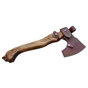 Hacha Premium con Cabeza de Acero al Carbono, Mango de Madera de Fresno, Hoja de Corte de Grado Profesional para Corte y Partición, Hacha de Acero al Carbono en Venta - Product Image 2