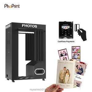 कोरियन स्टाइल फोटो बूथ टच स्क्रीन एनक्लोजर सेल्फ सर्विस फोटो बूथ - Product Image 5