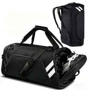 Outdoor Weekender <b>Backpack</b> with Shoes Compartment & Wet Pocket Foldable Large Sports Travel Duffel Bag <b>Gym</b> Bags for Men/<b>Women</b> - Product Image 1