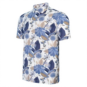 Camiseta de Golf para Mujer, de Secado Rápido, Elástica en 4 Direcciones, Tejido de Punto, 160g, Poliéster y Spandex, Estampado Digital, Informal - Product Image 1
