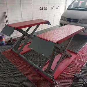 Mobile Mid Position Scissor Lift 4 Ton 1200mm Height Steel Car Maintenance Lift - Product Image 2