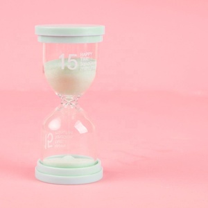 <span class=keywords><strong>Sablier</strong></span> personnalisé pour enfants 3/15/30 minutes, repas, pause déjeuner, anti-chute, <span class=keywords><strong>bouteille</strong></span> de sable mouvant, <span class=keywords><strong>plastique</strong></span>, cadeau décoratif - Product Image 5