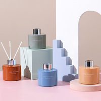 Diffuseur de roseaux en verre, bouteille décorative de luxe, aromathérapie, huile essentielle, parfum
