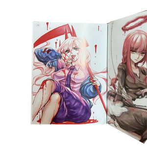 Services d'impression de livres de coloriage en papier personnalisables avec estampage argenté, formats A3/A4, formes et décorations personnalisables, en vente - Product Image 4