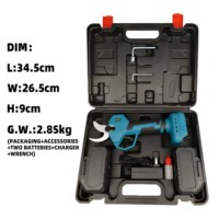21V Borstelloze Motor Draadloze Oplaadbare Elektrische Snoeischaar 35mm Snijcapaciteit voor het snoeien van tuin- en fruitboomtakken