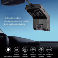 Kamera DVR Mobil Dual 4G Dash Cam dengan Night Vision, WiFi, GPS Tracking, Live View 1080P, Remote View, Mendukung ADAS BSD, 2 3 4 Lensa