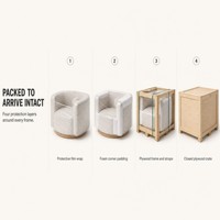 Fauteuil pivotant moderne en tissu, fauteuil rond rembourré, siège d'appoint pour salon