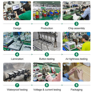 Plastik Elektrikli Bisiklet Hız Göstergesi Başparmak Gazı Hız Göstergesi LH-100 Elektrikli Dağ Bisikleti Bilgisayarı için Ekran - Product Image 5