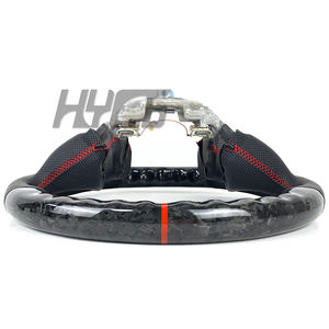 Accesorios Interiores para Automóviles, Volante Personalizado de Fibra de Carbono Forjada para Chevrolet Silverado GMC <span class=keywords><strong>Hummer</strong></span> H2 2003-2007 - Product Image 5