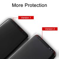 Protection d'écran en verre trempé liquide UV pleine surface facile à installer pour S20 Grade AAA Ultra-mince Anti-traces de doigts 3D