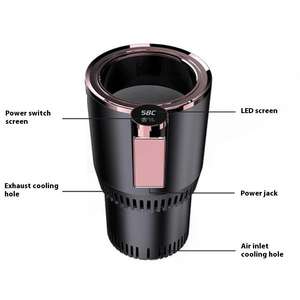<span class=keywords><strong>Hot</strong></span> <span class=keywords><strong>Selling</strong></span> 36W Smart ABS <span class=keywords><strong>Car</strong></span> Cup Becher halter Schnelles Abkühlen und Heizen für ganzjährige Reisen Business Modern Style - Product Image 4