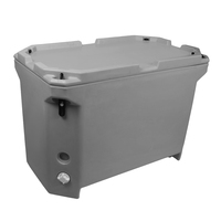 Glacière isotherme en LLDPE rotomoulé de 220 L pour la vente en gros, avec une rétention de glace jusqu'à 5 jours, idéale pour le transport de fruits de mer et la pêche
