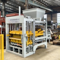 Machine à fabriquer des blocs hydrauliques QT4-15 pour blocs creux et pleins