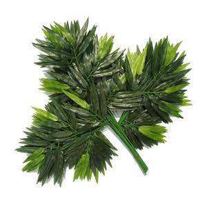 Feuilles d'olivier artificielles à longue tige, plante d'arbre de grande taille, Branches de végétation, fausses plantes pour Arrangement Floral, Vase, centre de table de mariage - Product Image 6