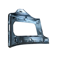 Nouveau cadre de phare Shacman Delong M3000S pour camion benne, pare-chocs en fer fendu, plaque extérieure gauche droite, modèle de protection en fer pour carrosserie