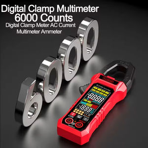 Pinza Amperimétrica Digital Multímetro de Corriente CA Amperímetro Probador de Voltaje para Auto Amp Hz Capacitancia NCV Pinza Amperimétrica Digital Inteligente - Product Image 2