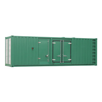 Générateur diesel Cummins 200 kW 250 kVA triphasé 480 V avec démarrage 24 V CC, AVR silencieux, avec conteneur de 20 pieds pour usage industriel