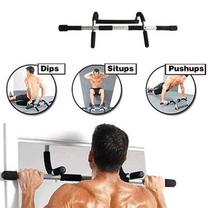 Pull Up Bar allenamento per la forza Fitness Sit Up e <span class=keywords><strong>Dips</strong></span> <span class=keywords><strong>esercizio</strong></span> Muscle Stretch Over Door Pull Up Bar Home - Product Image 4