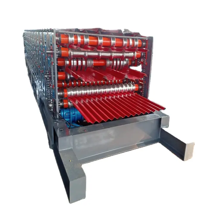 tile corrugate steel roofing sheets making machine roll forming