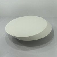 Table basse moderne en fibre de verre pour salon