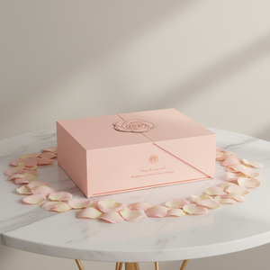 Boîte cadeau rose vide luxueuse et exquise, ornée de roses, petit emballage cosmétique pour offrir des cadeaux élégants pour un anniversaire - Product Image 6