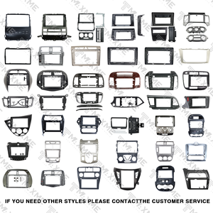 Kit de réaménagement de tableau de bord noir mat pour <span class=keywords><strong>Acura</strong></span> 2004 à 2008, avec cadre d'écran horizontal de 9 pouces pour lecteur Android - Product Image 5