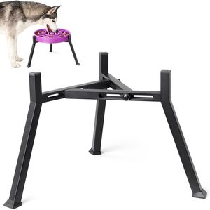 Comedero Elevado <span class=keywords><strong>para</strong></span> <span class=keywords><strong>Perros</strong></span> de Metal, Ajustable en Ancho, Antideslizante e Impermeable, <span class=keywords><strong>para</strong></span> <span class=keywords><strong>Perros</strong></span> Grandes, Adultos, <span class=keywords><strong>Mayores</strong></span> y con Artritis - Product Image 1