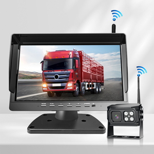 กล้องมองหลังไร้สายระยะไกล IP67 กันน้ำ พร้อมระบบมองกลางคืนด้วยอินฟราเรด  หน้าจอ 10.1 นิ้ว สำหรับรถบรรทุก รุ่น YB-Wireless-M0 - Product Image 4