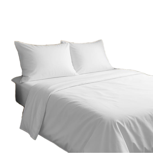 <span class=keywords><strong>Drap</strong></span>-<span class=keywords><strong>housse</strong></span> moderne sur mesure en <span class=keywords><strong>coton</strong></span>/polyester 50/50, qualité hôtelière 5 étoiles, blanc, avec ourlet élastique et poches profondes, 300 fils au pouce carré, vente en gros - Product Image 1