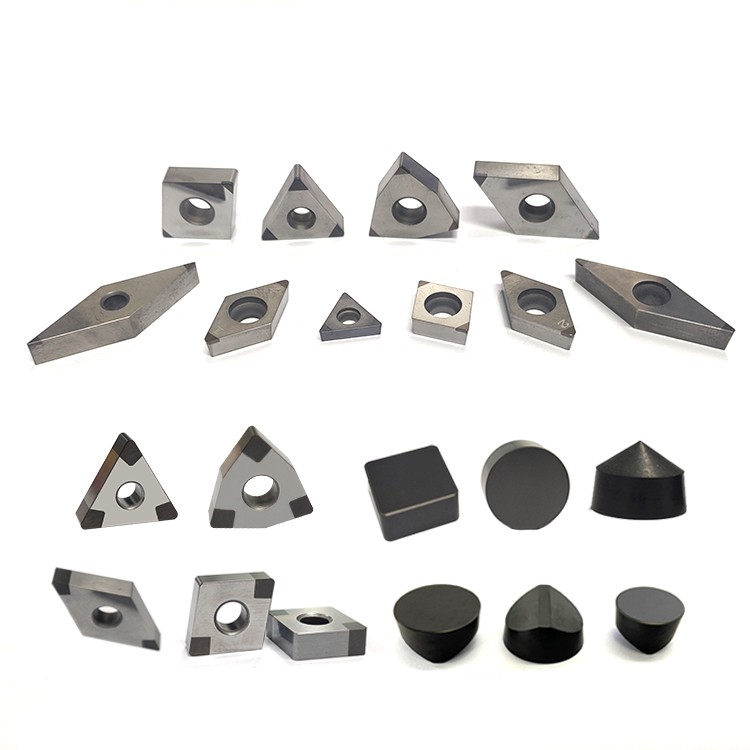 Режущие инструменты PCD/PCBN, карбидная Вольфрамовая вставка CNC, алмазные режущие инструменты PCBN Алмазная вставка