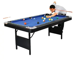 Mesa de billar plegable de 7 pies moderna de alta calidad, juego de interior, piscina de billar, venta, 2017